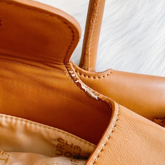 Orange and Tan Crossbody Bag - Picture 9 of 9